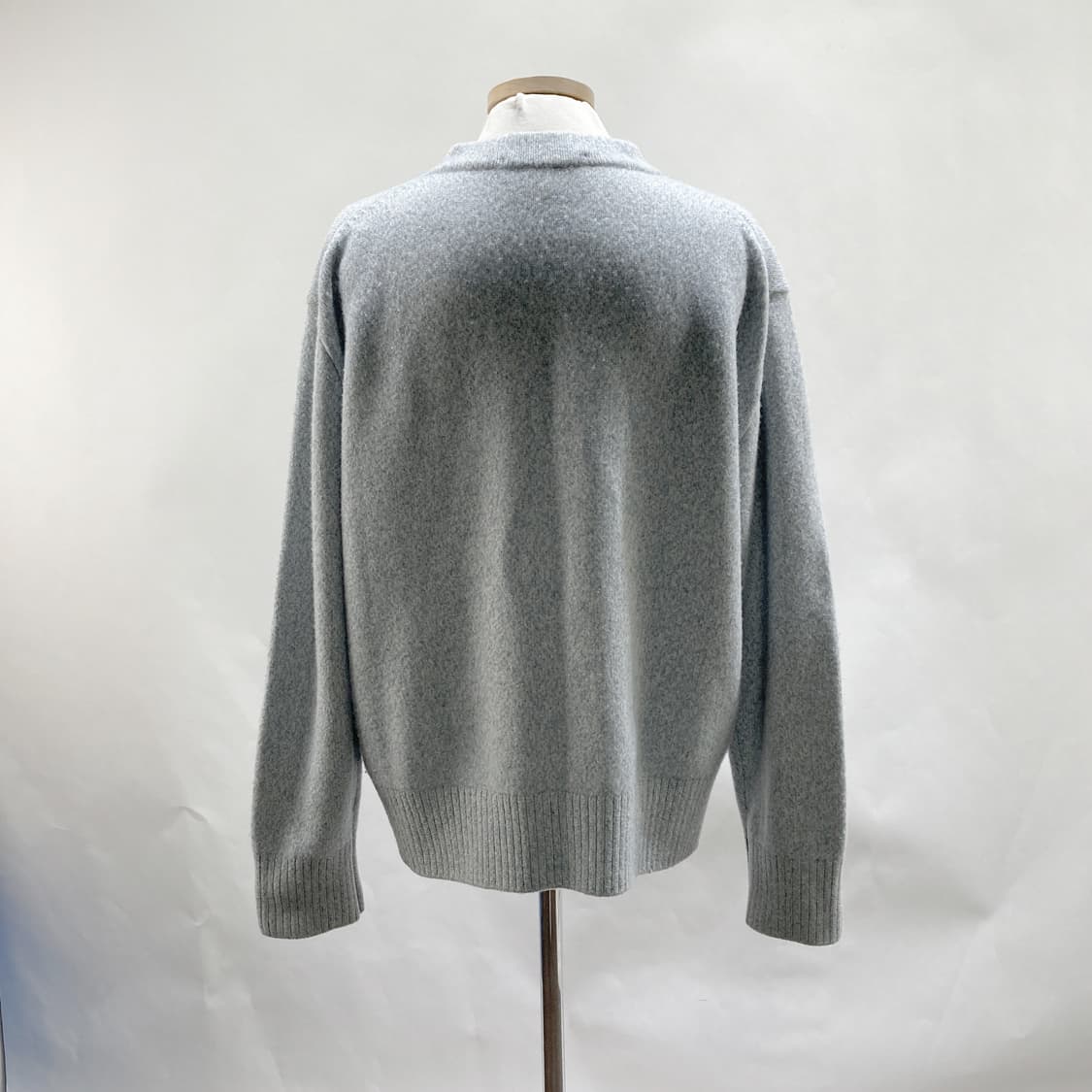 엘무드 남성순모니트가디건 48사이즈 상품이미지3