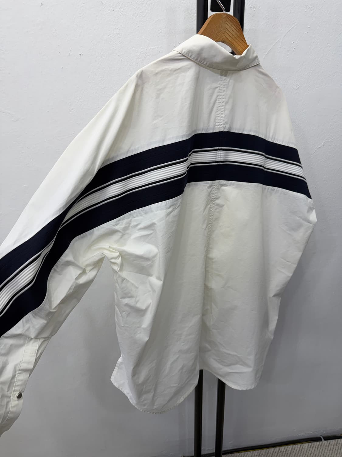 정품) 시스템옴므 한섬 오버핏 셔츠남방 95 상품이미지5