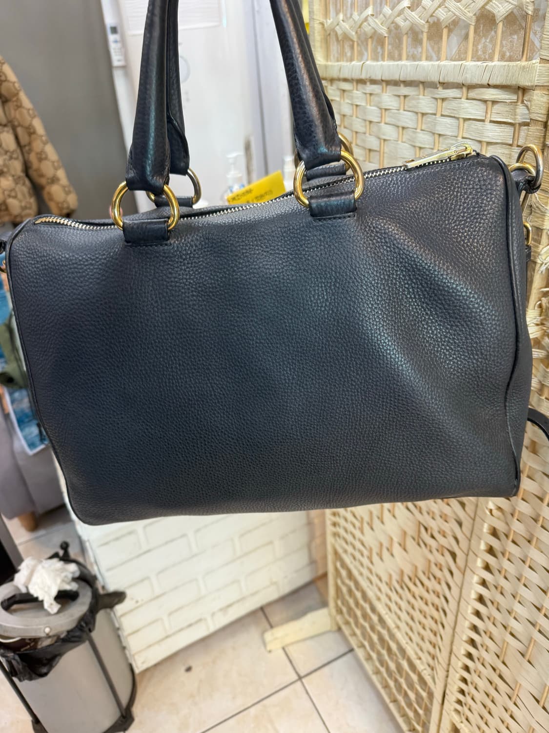 정품 프라다 비텔로 다이노 여행용 2way백 팝니다 상품이미지4