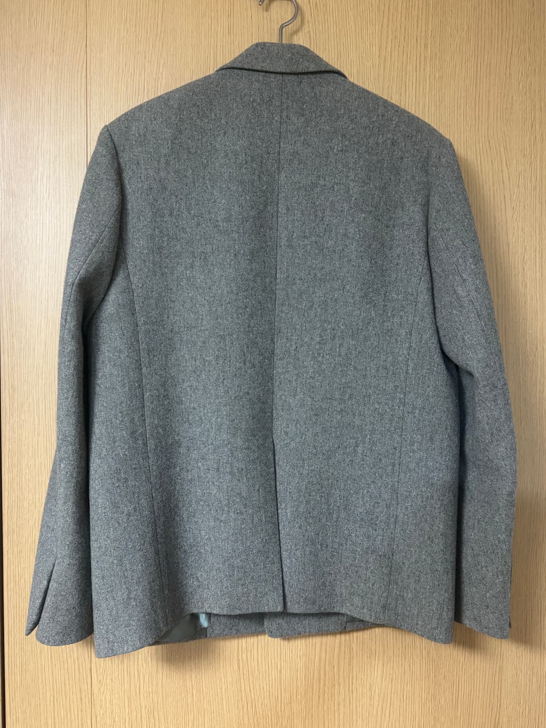 새터 그레이 울 블레이저 자켓 상품이미지5