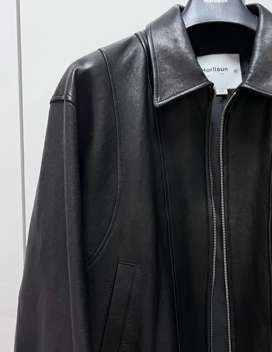 홀리선 레더자켓 L 상품이미지5