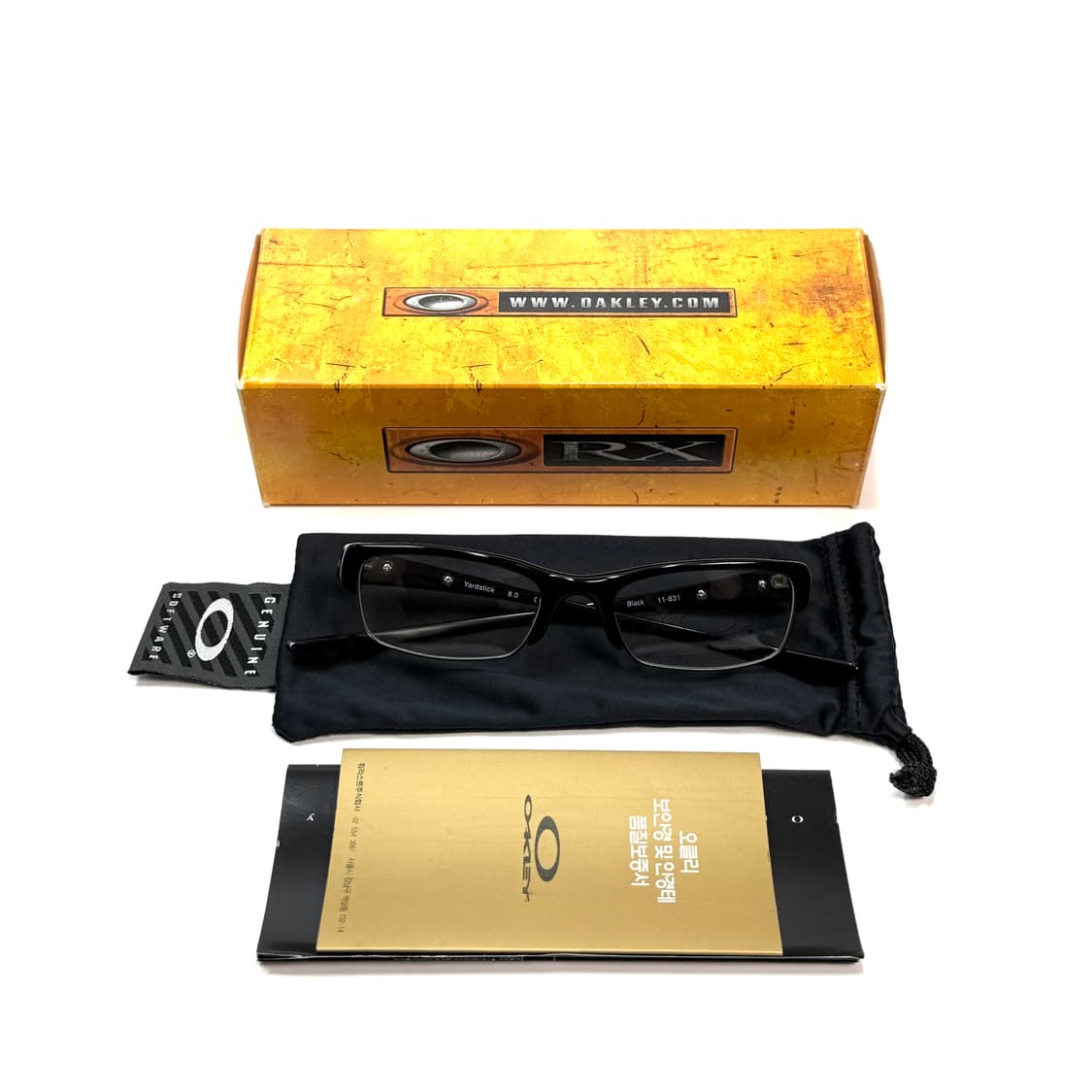 오클리 RX 더블다운 4.1 제팬핏 [05] 그레이 마블 미사용 새제품 상품이미지9