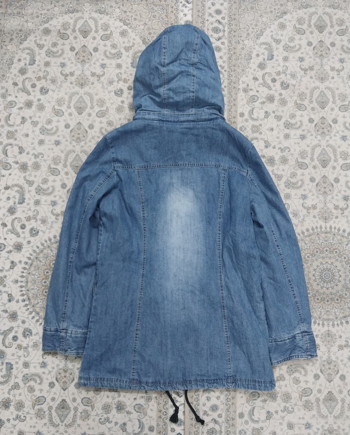 ALBUM jpn  데님 후드 야상 패딩 F (55반까지) (후드분리됨) 상품이미지3