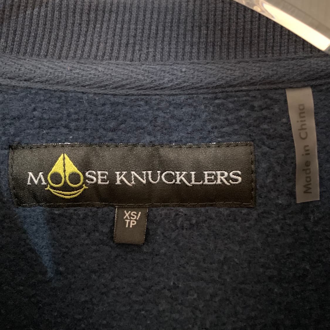 4~6 무스너클 키즈 주니어 X마크 기모 맨투맨 상품이미지5