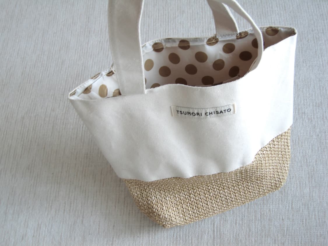 Tsumori Chisato 츠모리치사토 라탄 토트백 상품이미지1