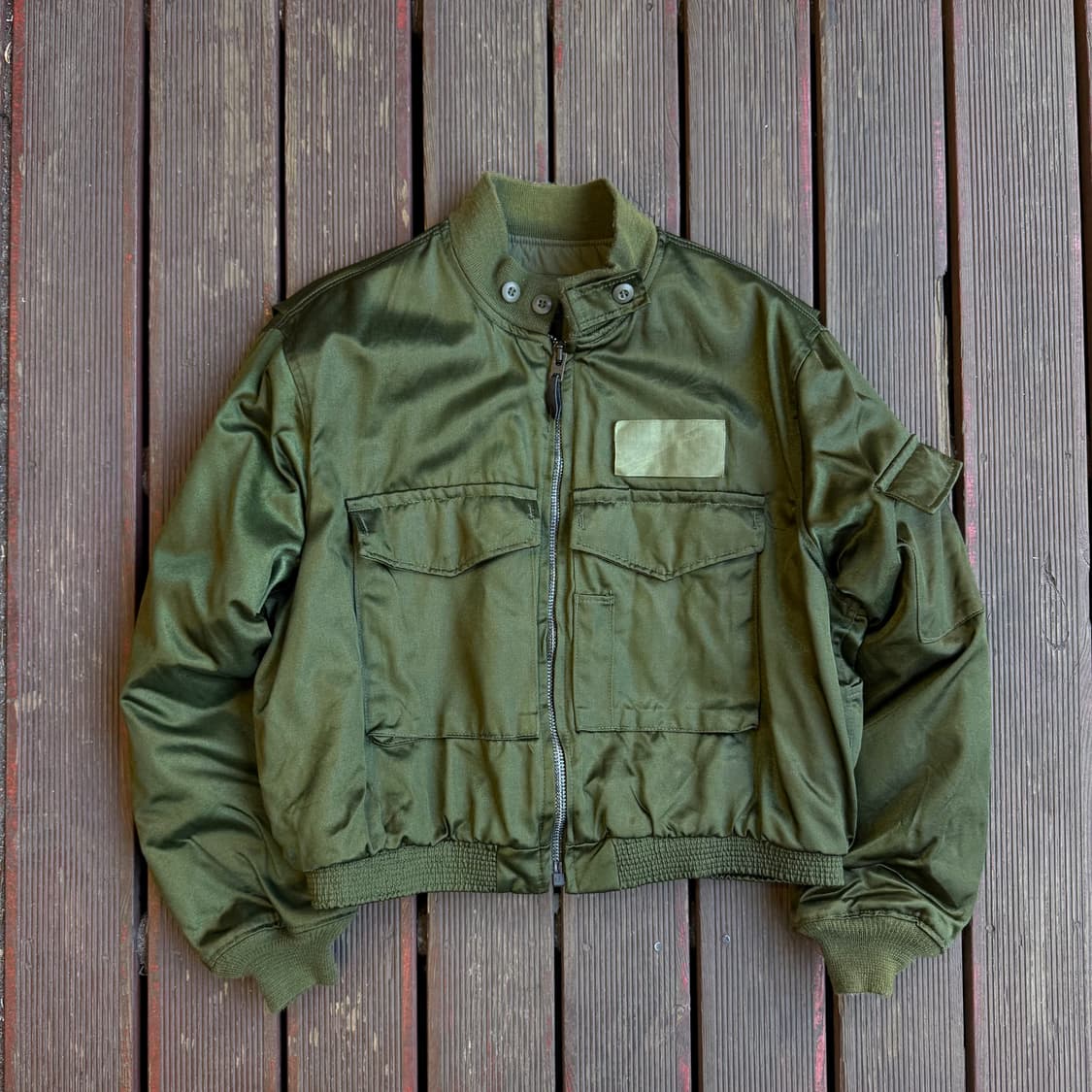 USA 유광 cw 항공점퍼 상품이미지1