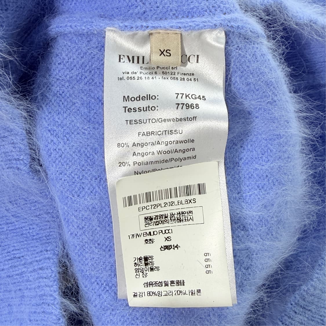 [XS] 에밀리오 푸치 앙고라 니트 상품이미지7
