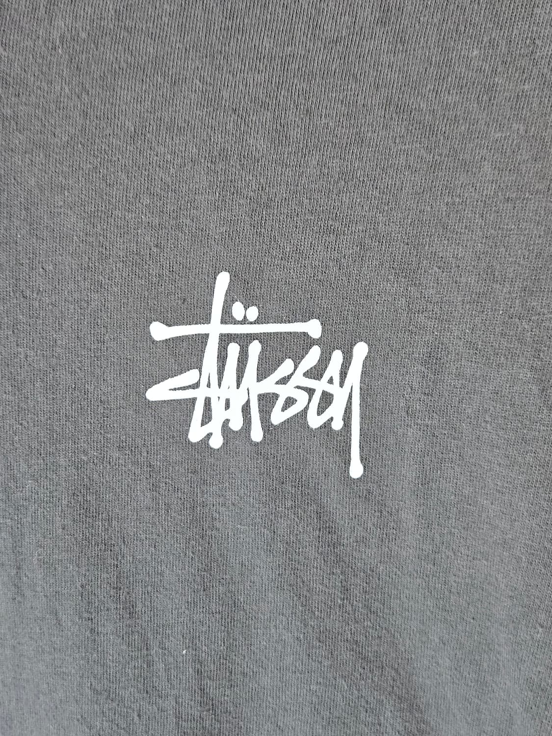 스투시 Stussy 베이직로고 반팔 티셔츠 L 정품 상품이미지4