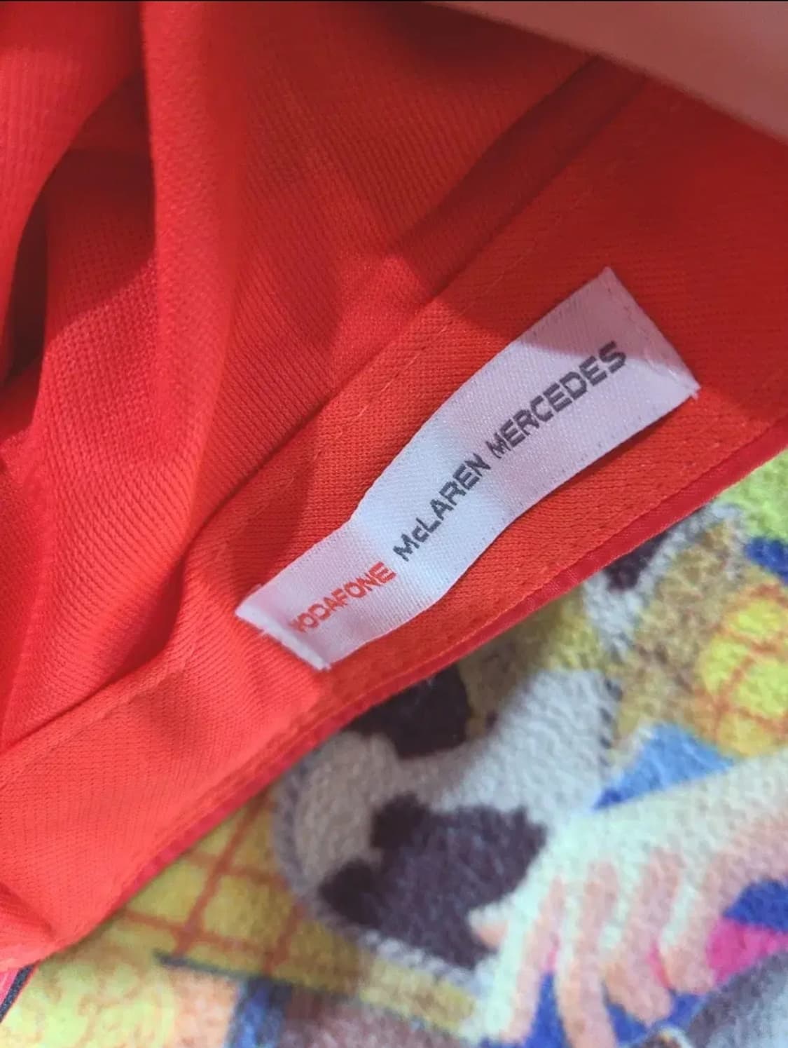 보다폰 맥라렌 메르세데스 F1 레이싱 볼캡 레드 상품이미지6