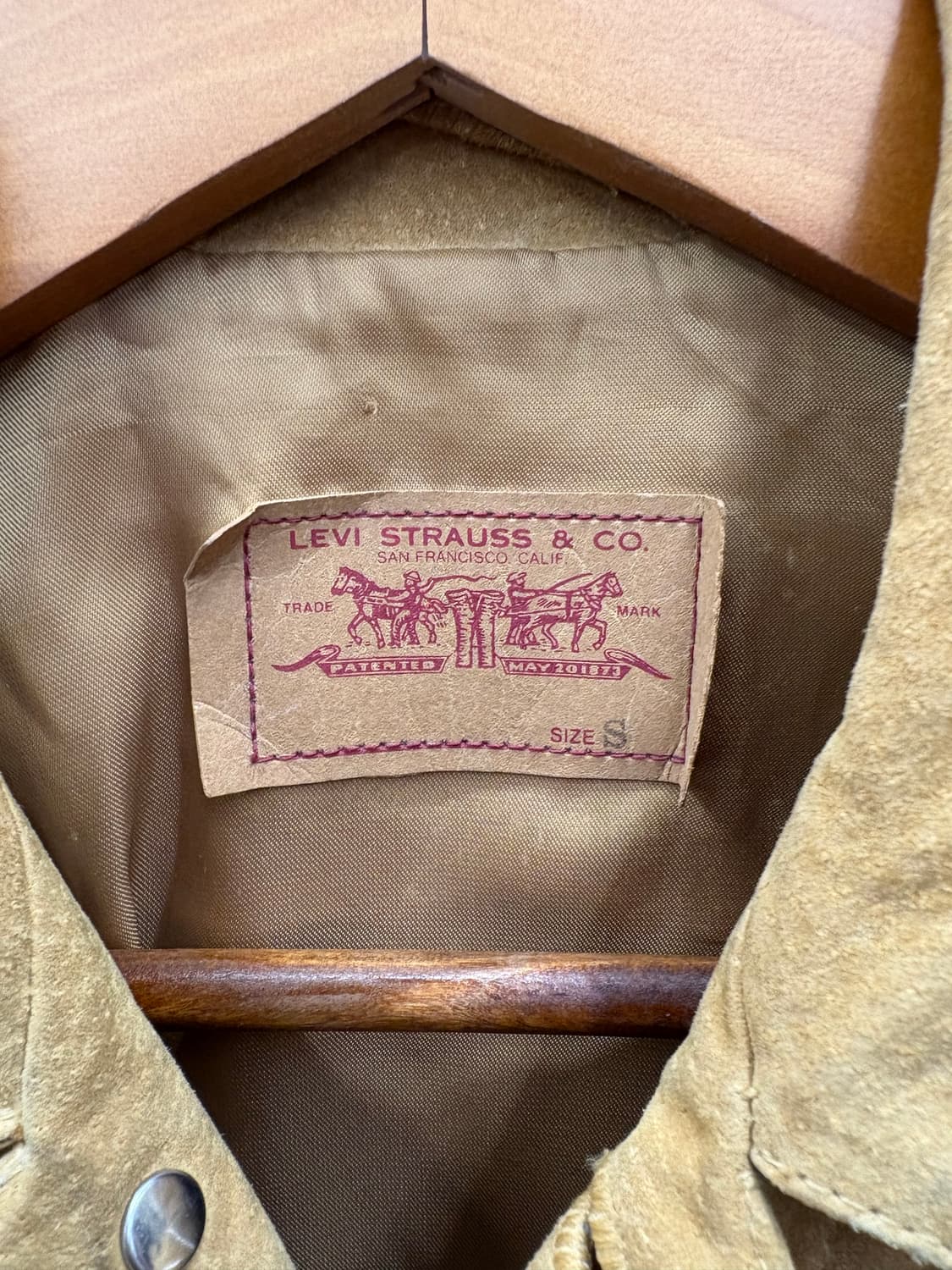 리바이스 가죽 트러커 자켓 상품이미지5