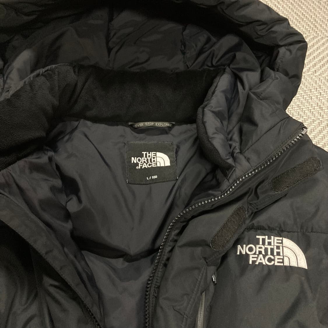 (100)노스페이스 구스다운 롱패딩 상품이미지3