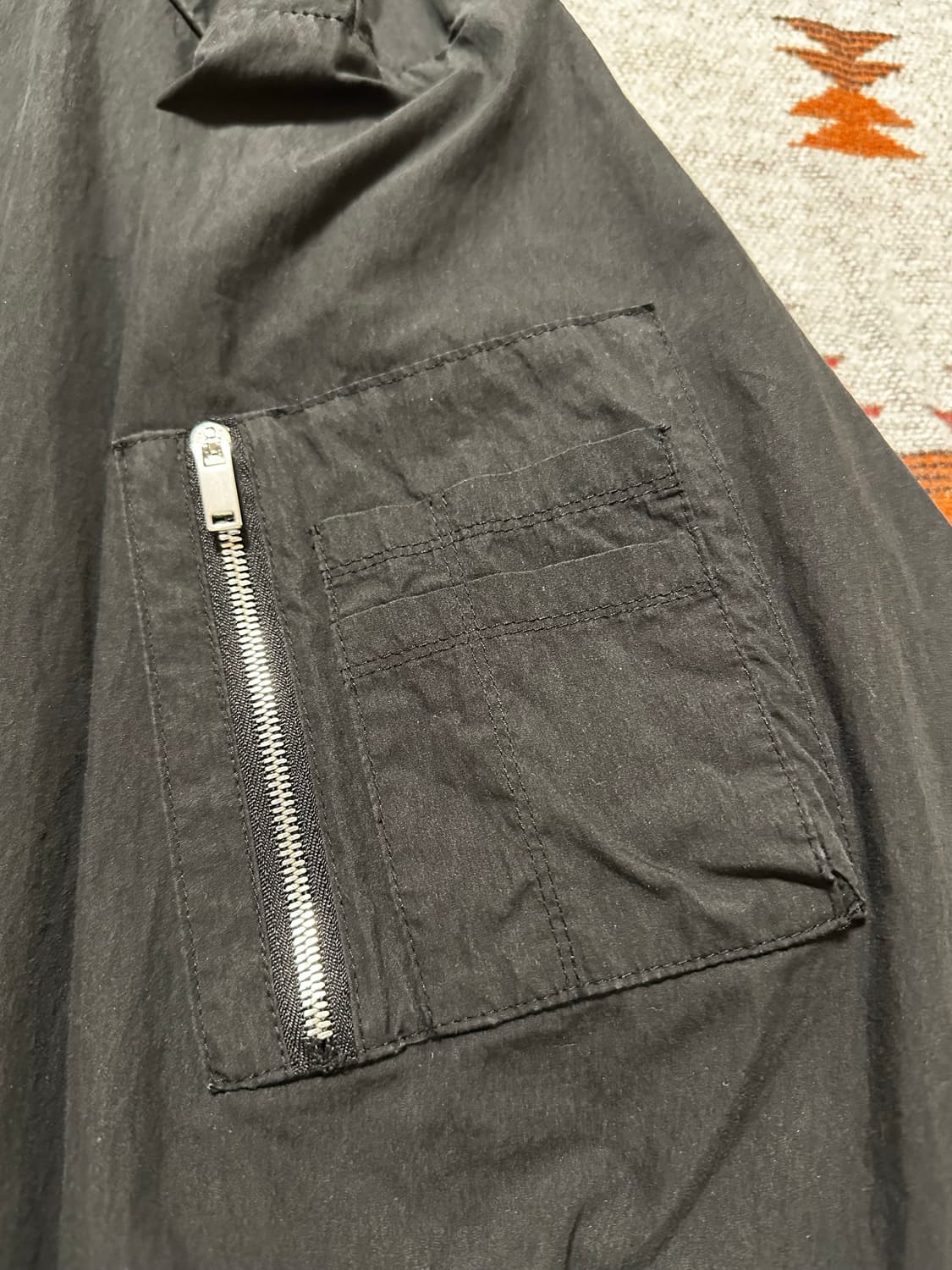 준지 셔츠 디테일 후드 자켓 [샘플] 상품이미지3