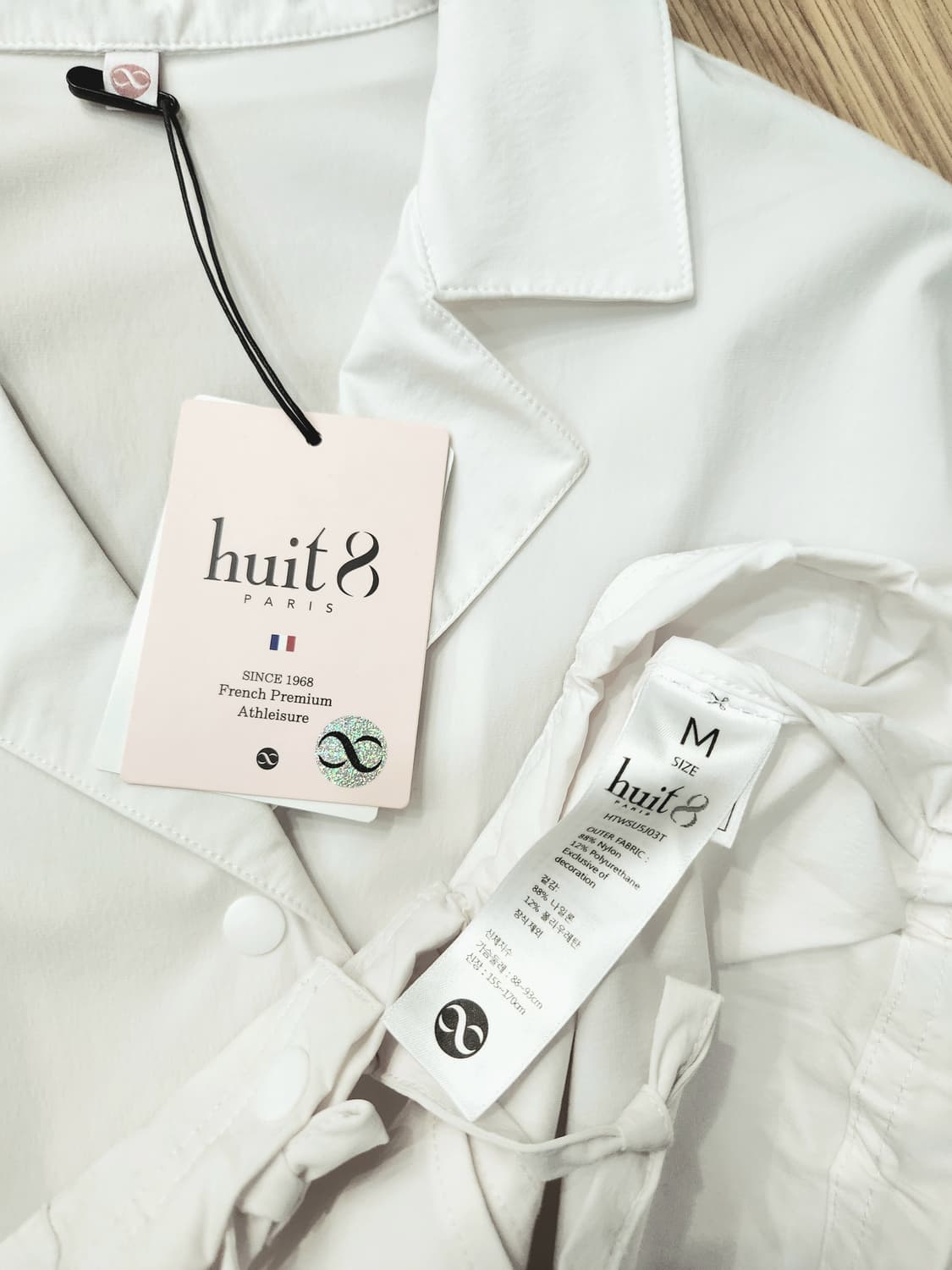 (새상품)위뜨8 경량포켓 반팔셔츠M 상품이미지5