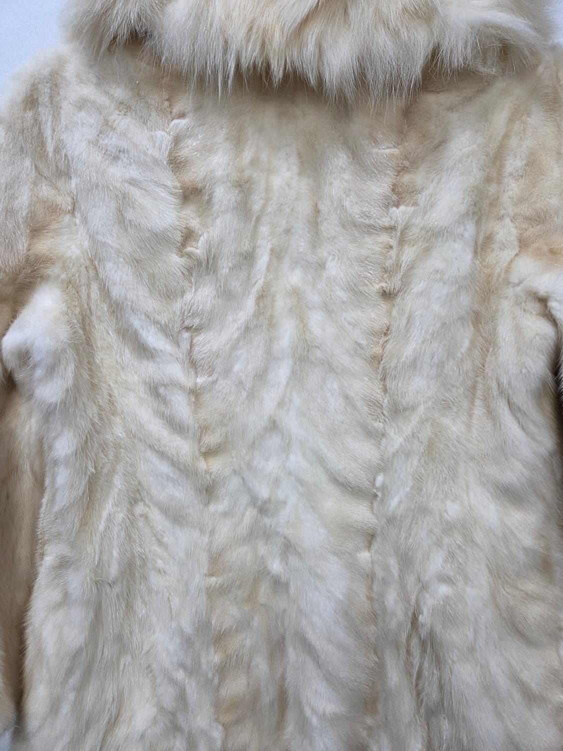 YK038 천연밍크 롱코트 폭스퍼카라 Y2K 상품이미지9