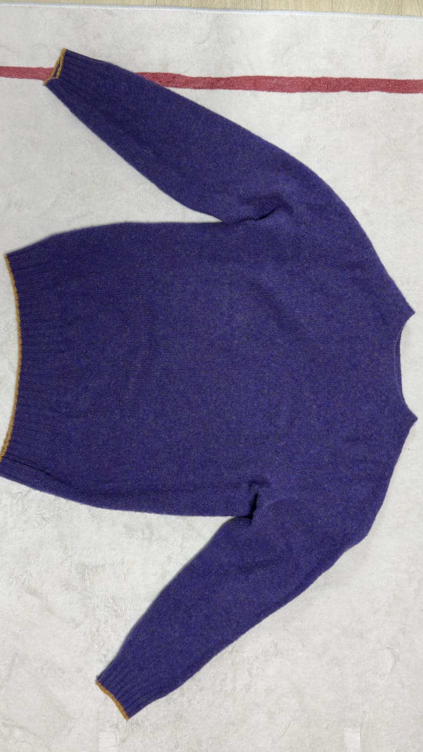 할리 오브 스코틀랜드 x ELP 쉐기독 니트: 퍼플 / M 상품이미지1