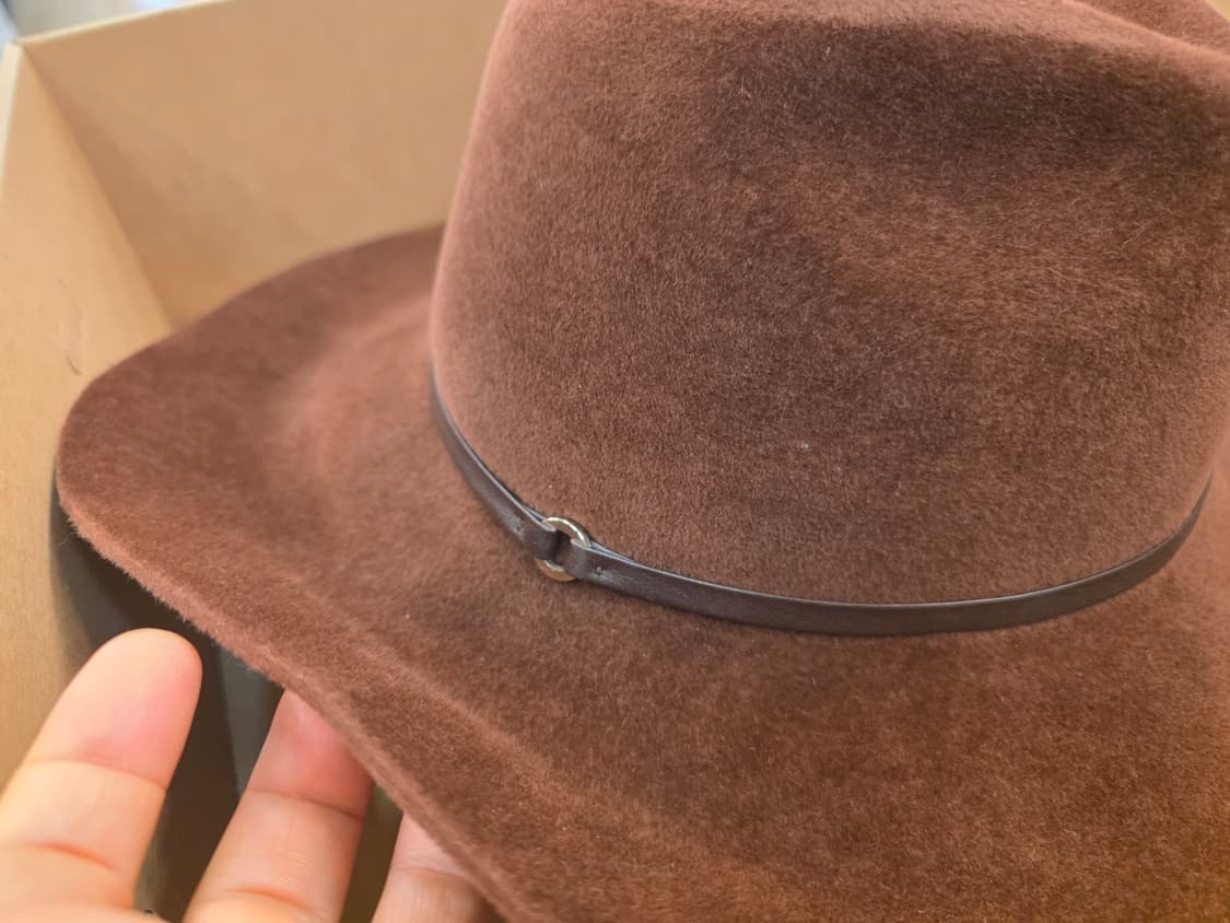 헬렌 카민스키 브라운 펠트 모자 Formed Felt  상품이미지5