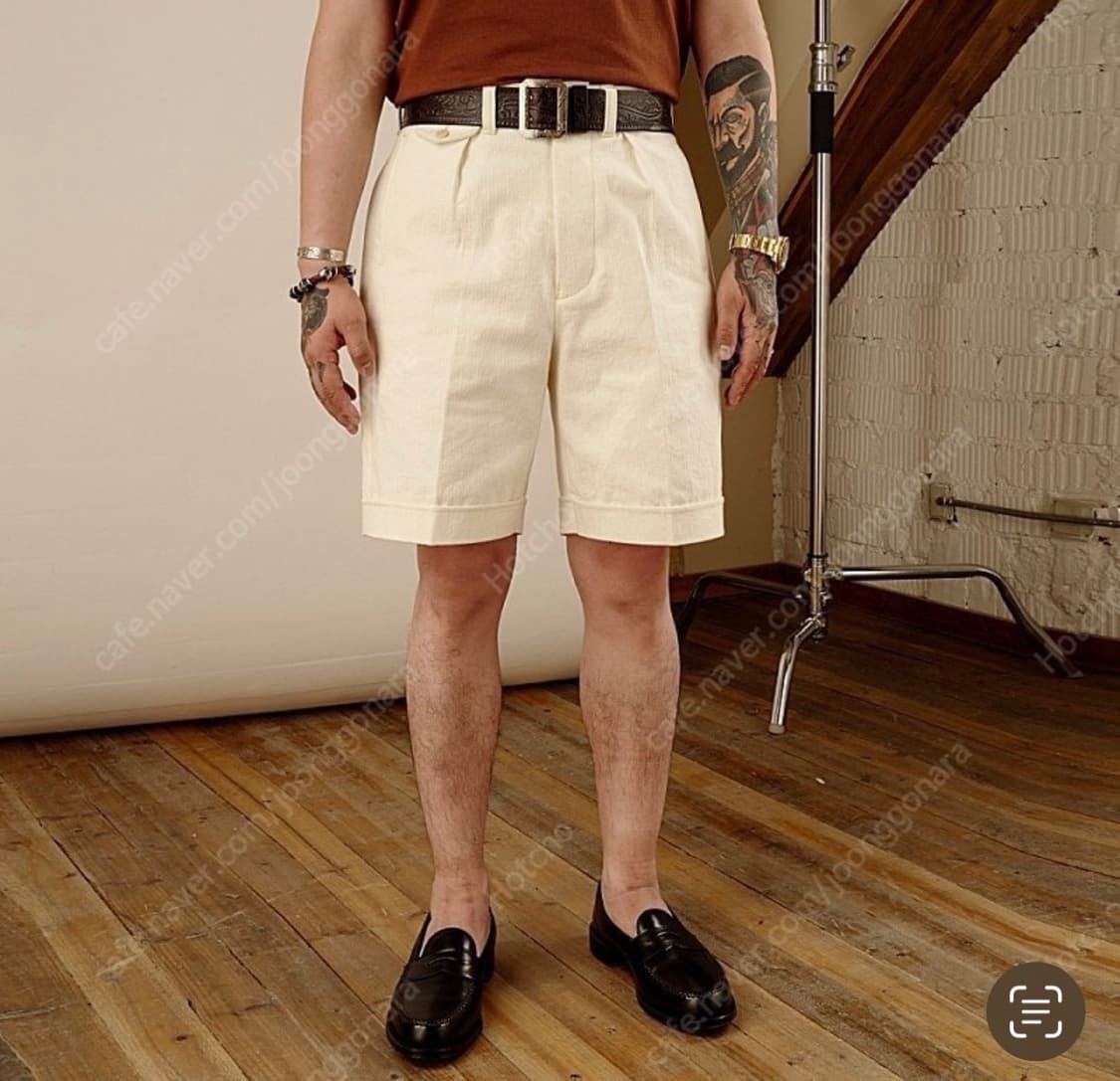 레이버유니온 반바지 32사이즈 리메인클로딩 기즈모 레드토네이도 상품이미지1