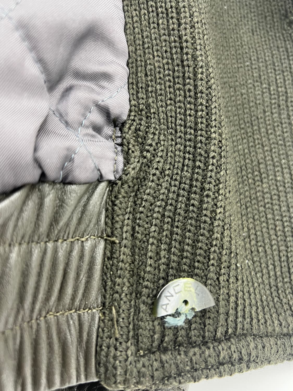 Lancel 울 레더 자켓 상품이미지5