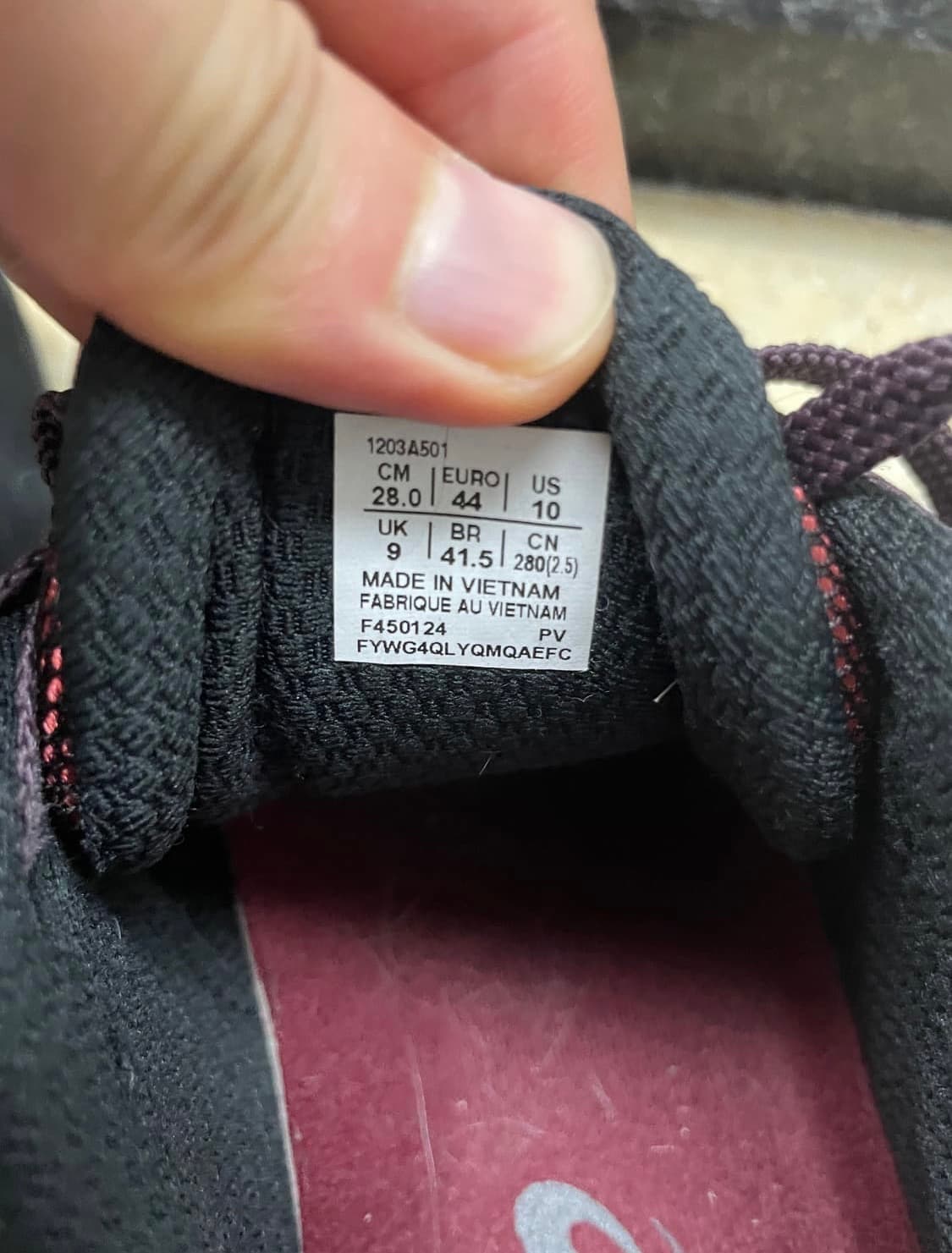 아식스x키코 노발리스 젤 테레모아 블랙 달리아 280 상품이미지8