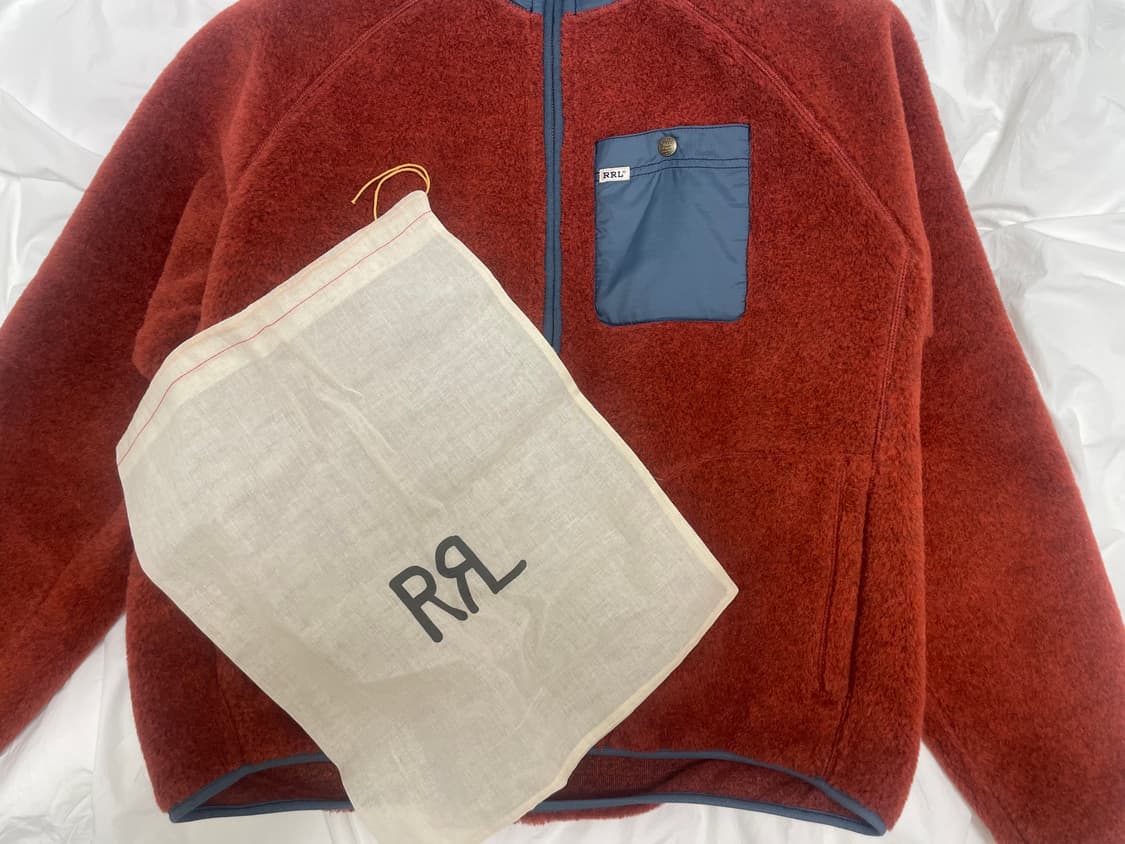 RRL 더블알엘 25fw 파일 플리스 자켓 사이즈xl 입니다. 상품이미지4