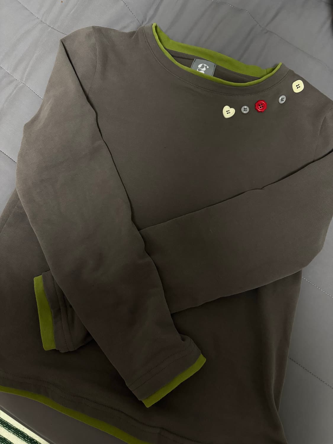 썸플레이스 레이어드 슬리브리스 티셔츠 상품이미지2