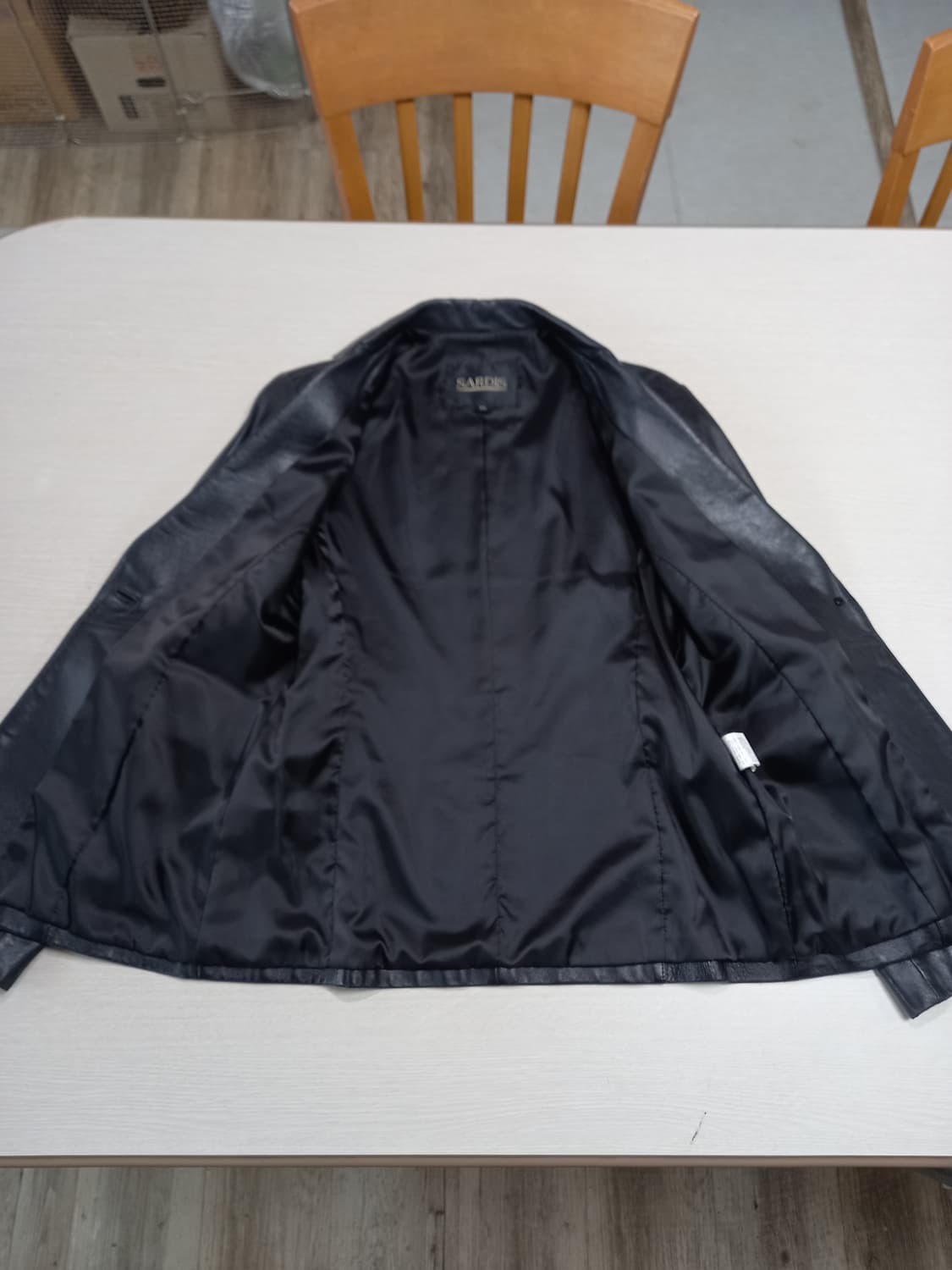 M90 SARDIS Kor 여성용 양가죽 자켓 블랙 M-15 상품이미지5