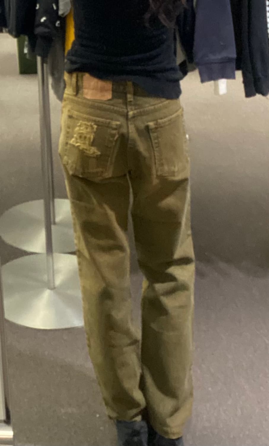 31x30)리바이스 505 옐로우 워싱 데님팬츠 상품이미지4