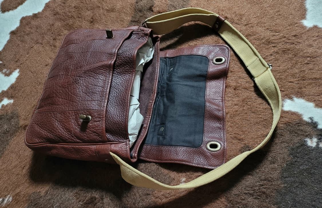 미국산 남녀공용 가죽 숄더백(31*28) 상품이미지6