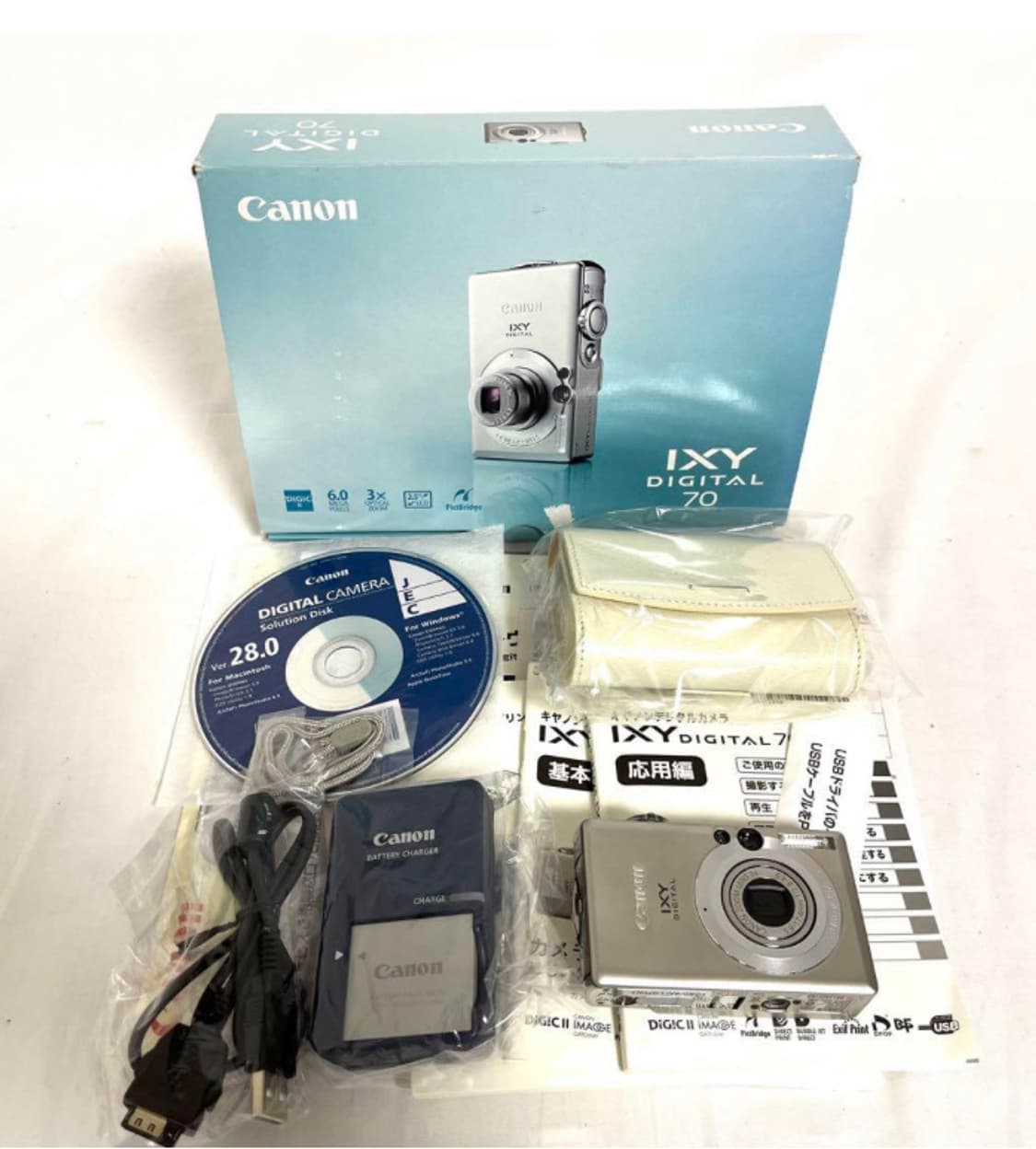 캐논 Canon 익시 IXY DIGITAL 70 디지털 카메라 상품이미지1