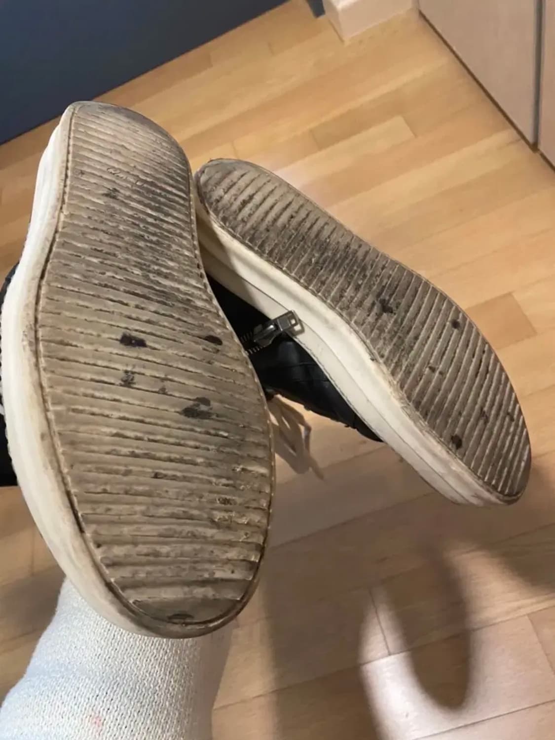 [ 41.5 ] Rick owens monochrome 검검흰 상품이미지7