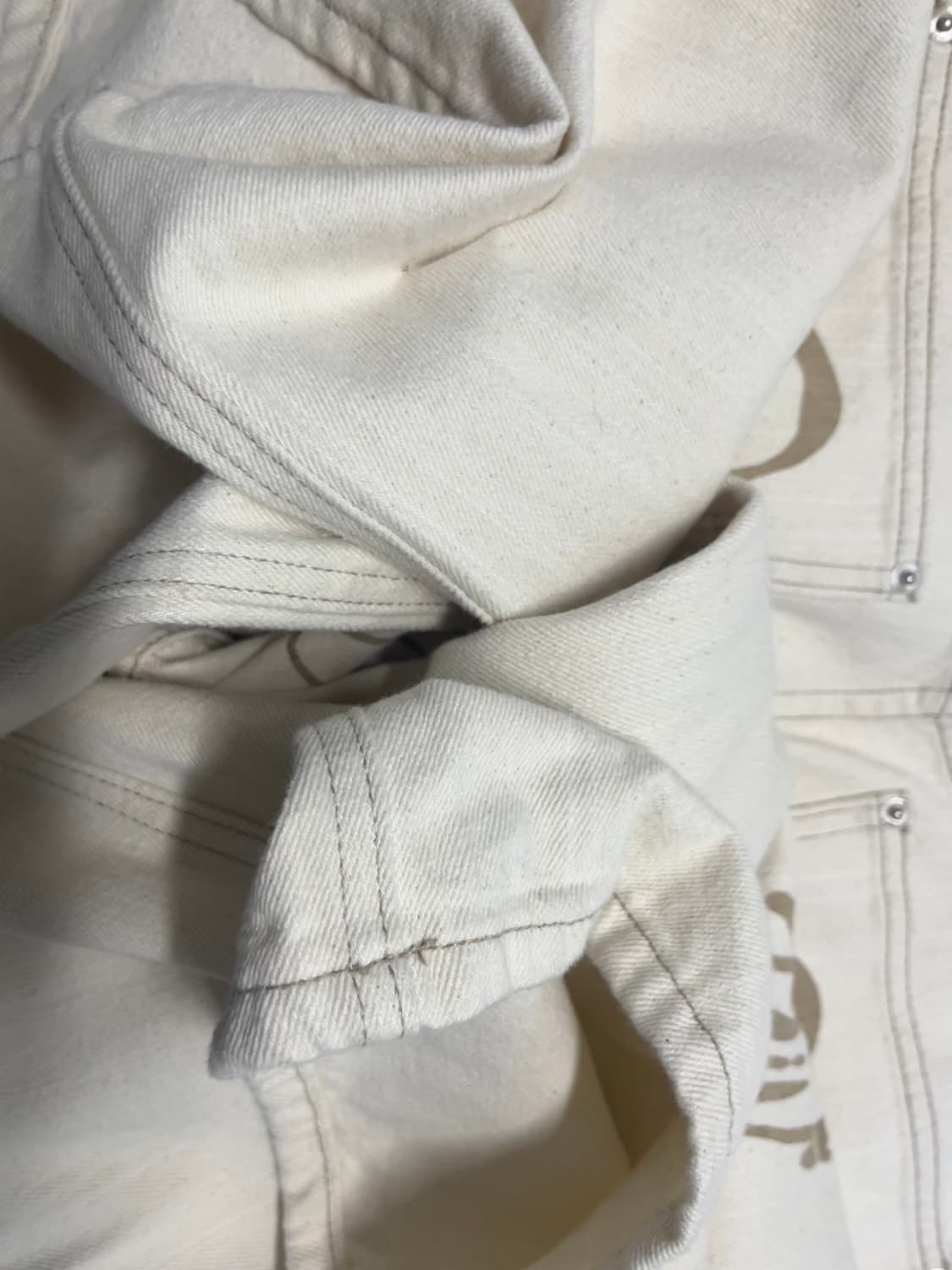 Fancyclub 엔젤 빈티지 워싱 핀턱팬츠 (IVORY) size1 상품이미지3