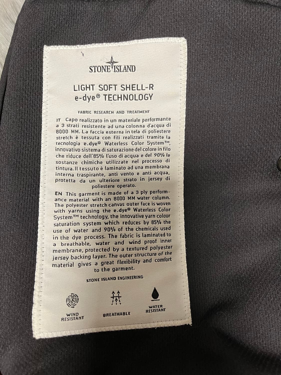 21ss/스톤아일랜드 소프트쉘 상품이미지4