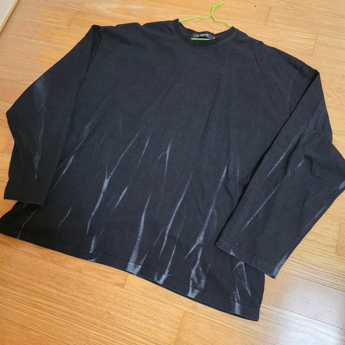 오버핏 긴팔티 오버핏 긴팔 타이다이 피그먼트 긴팔 2Xl 긴팔 상품이미지1