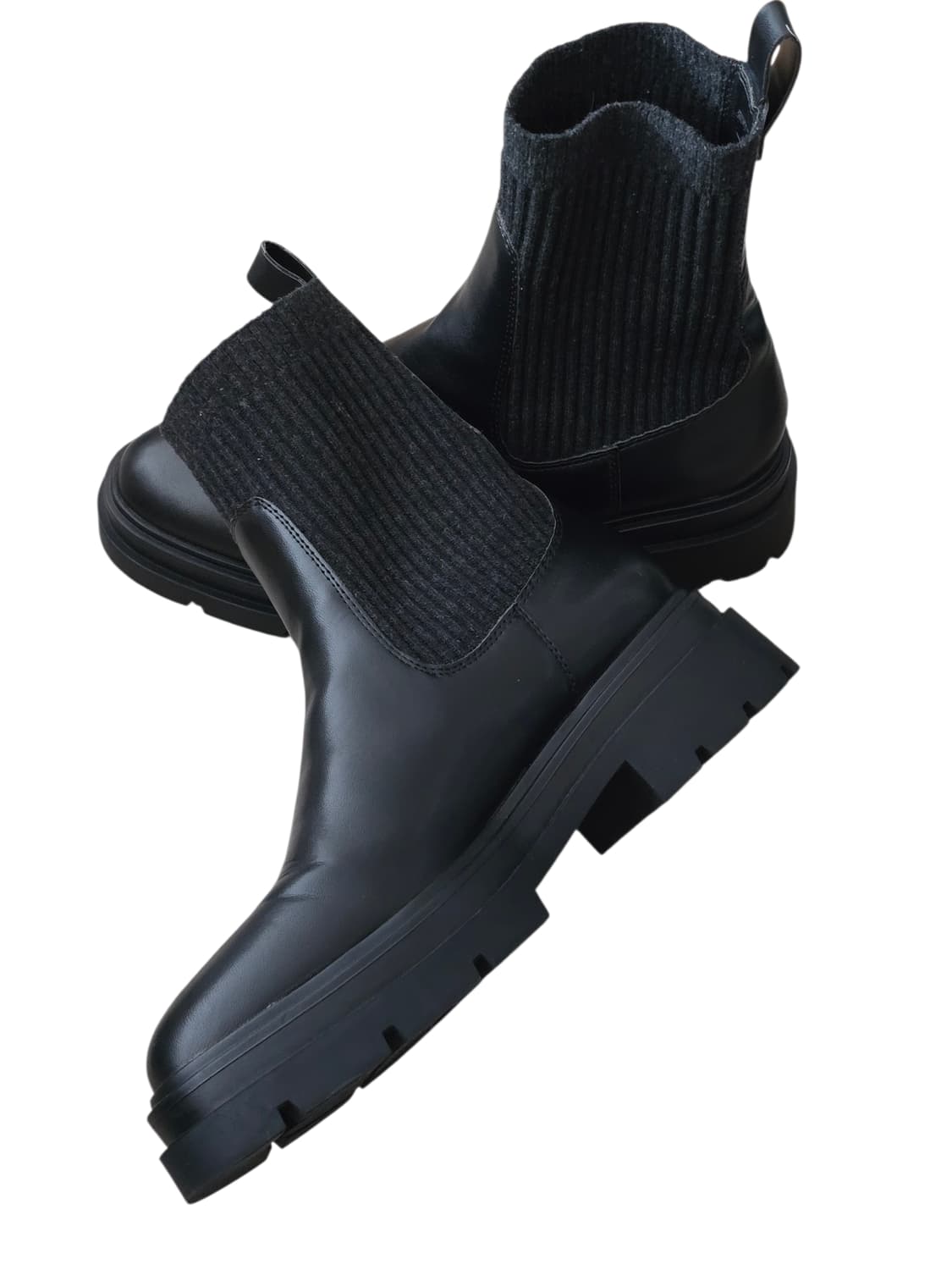 (240)자라 트랙솔 플랫 앵클 부츠 상품이미지6