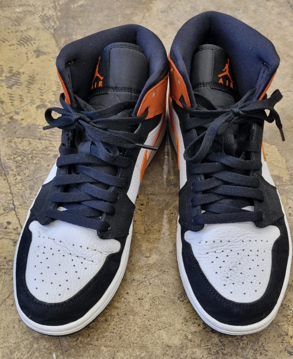 [정품] 에어 조던 1 미드 쉐터드 백보드 - 275 사이즈 상품이미지1
