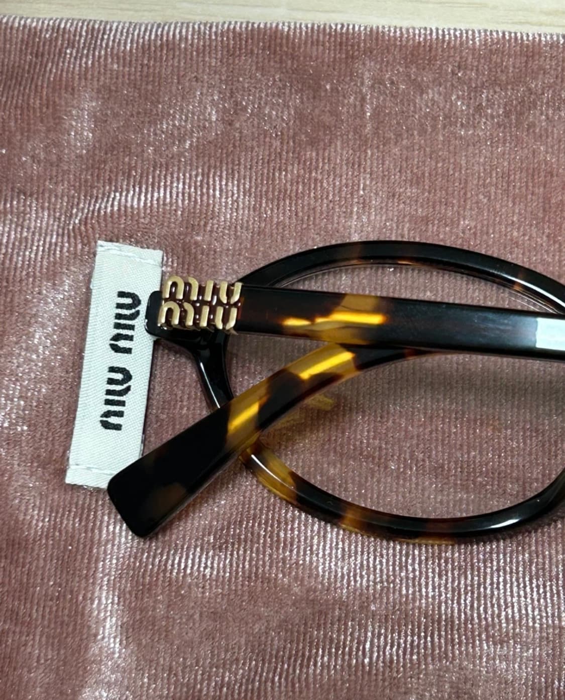 미우미우 리가드 안경 풀박스 VAU-08N 상품이미지3