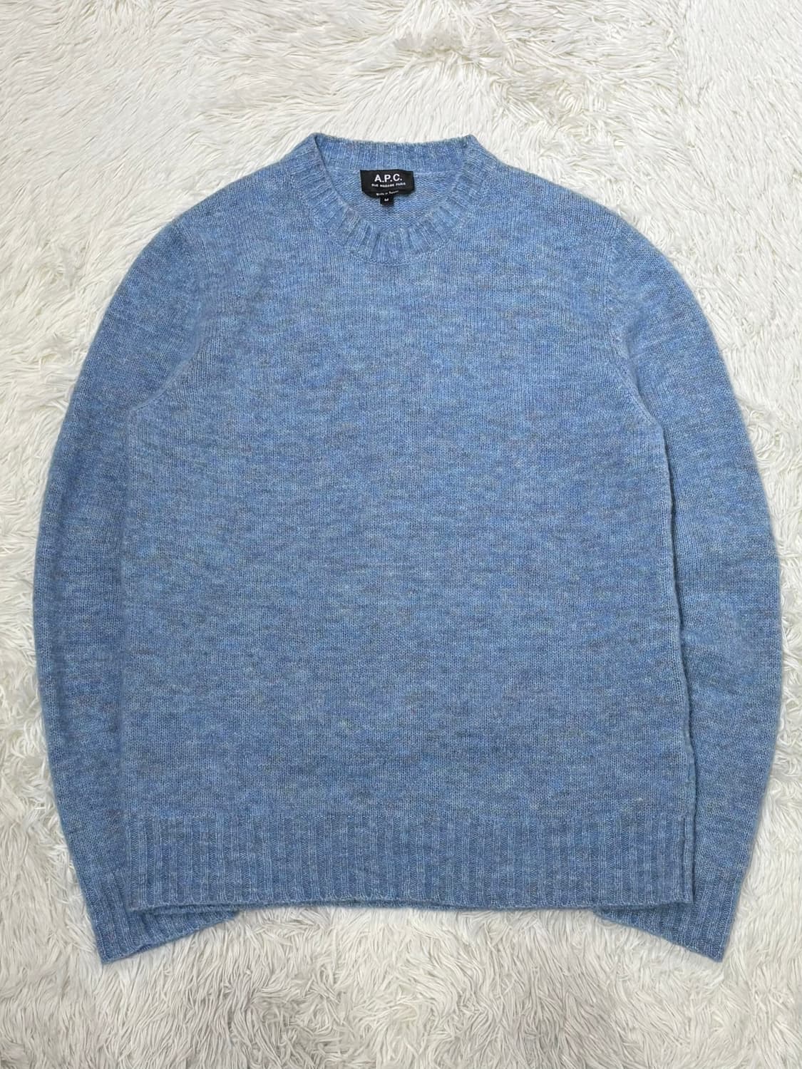 아페쎄 루카스 베이비블루 울 니트 상품이미지3