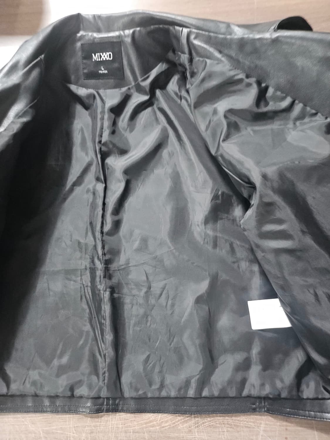 MIXXO 크롭 인조가죽 자켓 L 상품이미지4