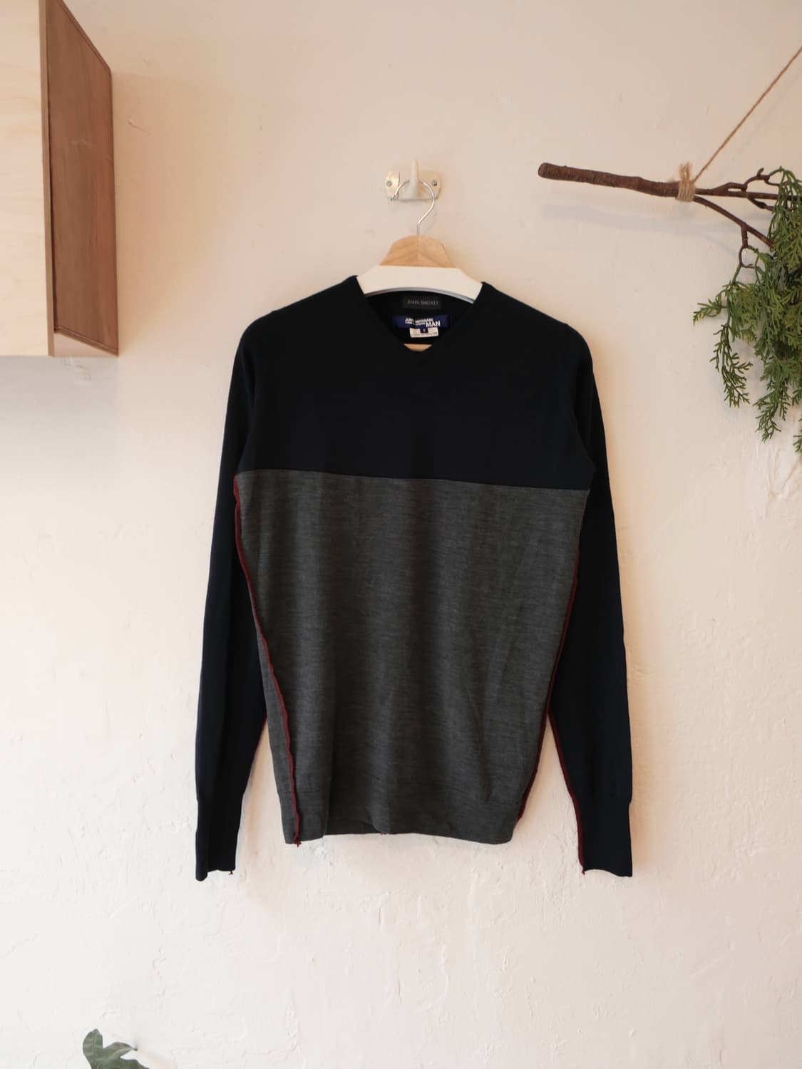 준야 와타나베 x 존 스메들리 브이넥 니트 상품이미지1