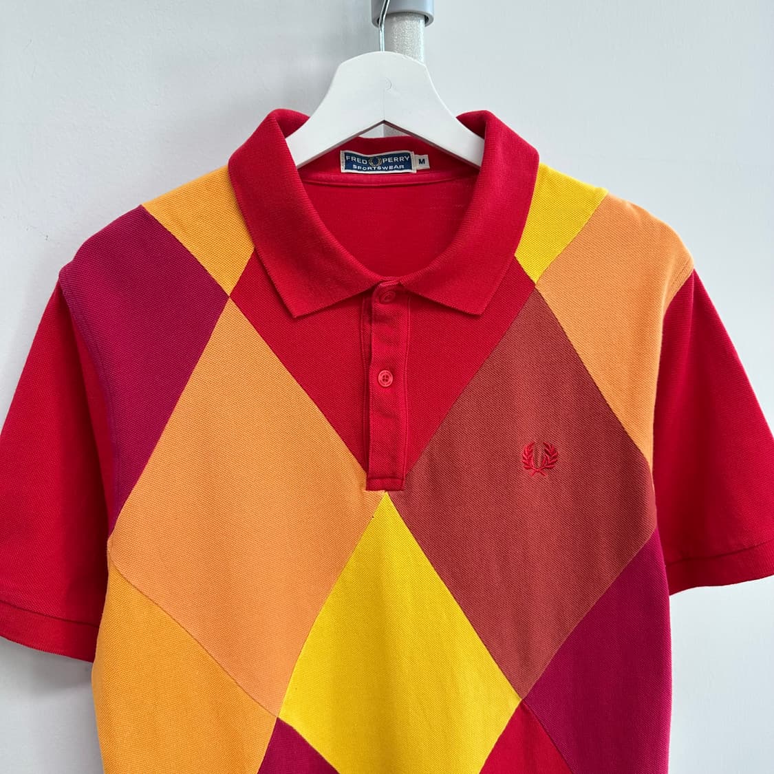 프레드페리 아가일 디자인 카라티 상품이미지2