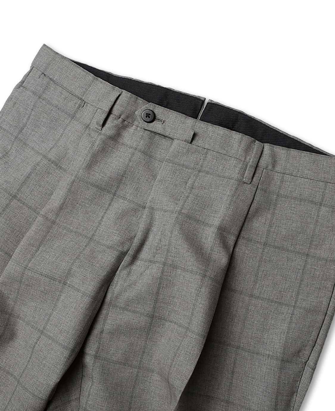 소버린 하우스 [Sovereign House] 라이트 그레이 울 체크수트 상품이미지7