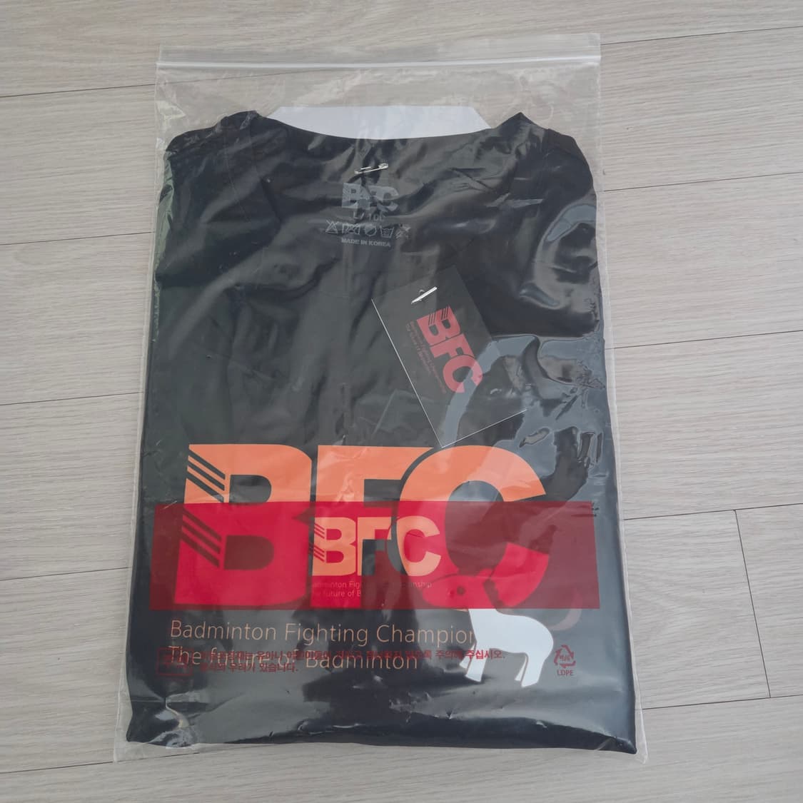 BFC 블랙 반팔 티셔츠 새상품 상품이미지1