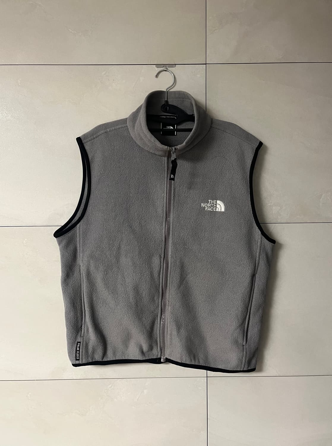 노스페이스 폴라플리스 조끼 그레이 [95] 상품이미지1