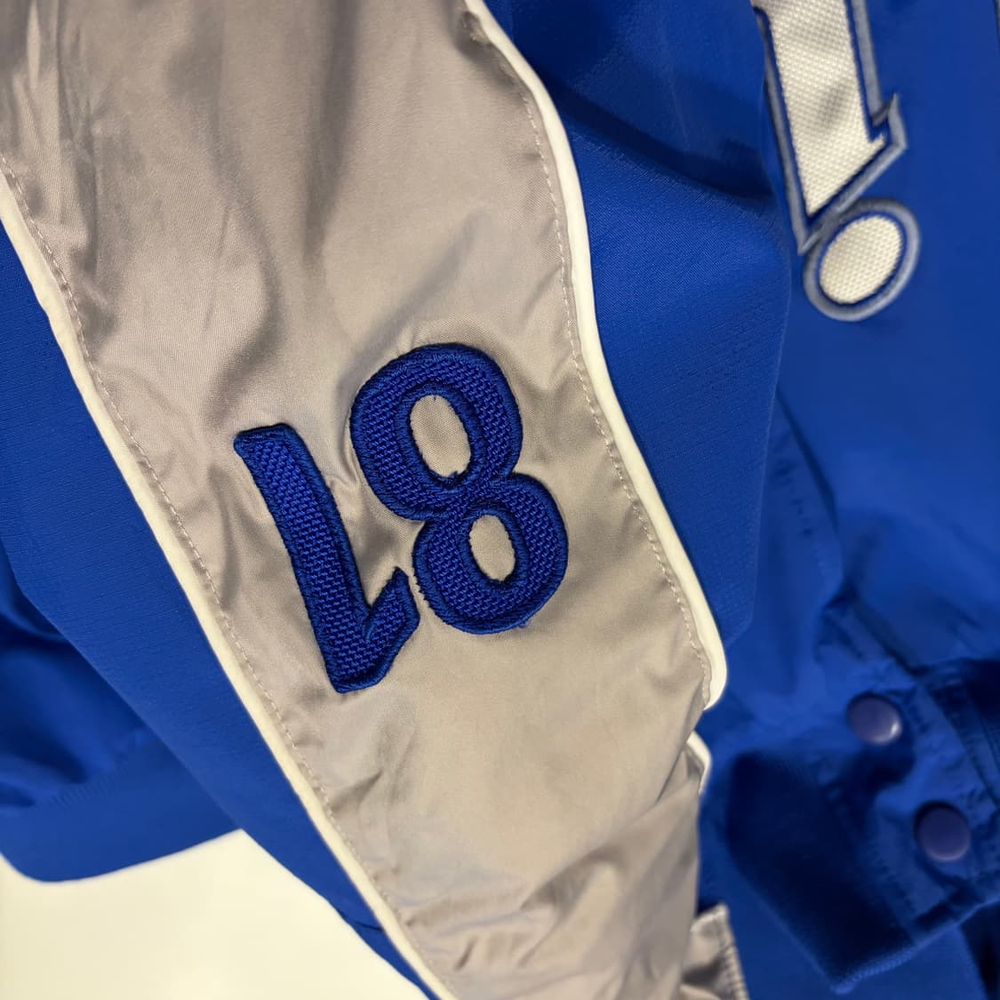 [3XL] 삼성라이온즈 초판 Lions 블루 야구점퍼 81 C527 상품이미지6