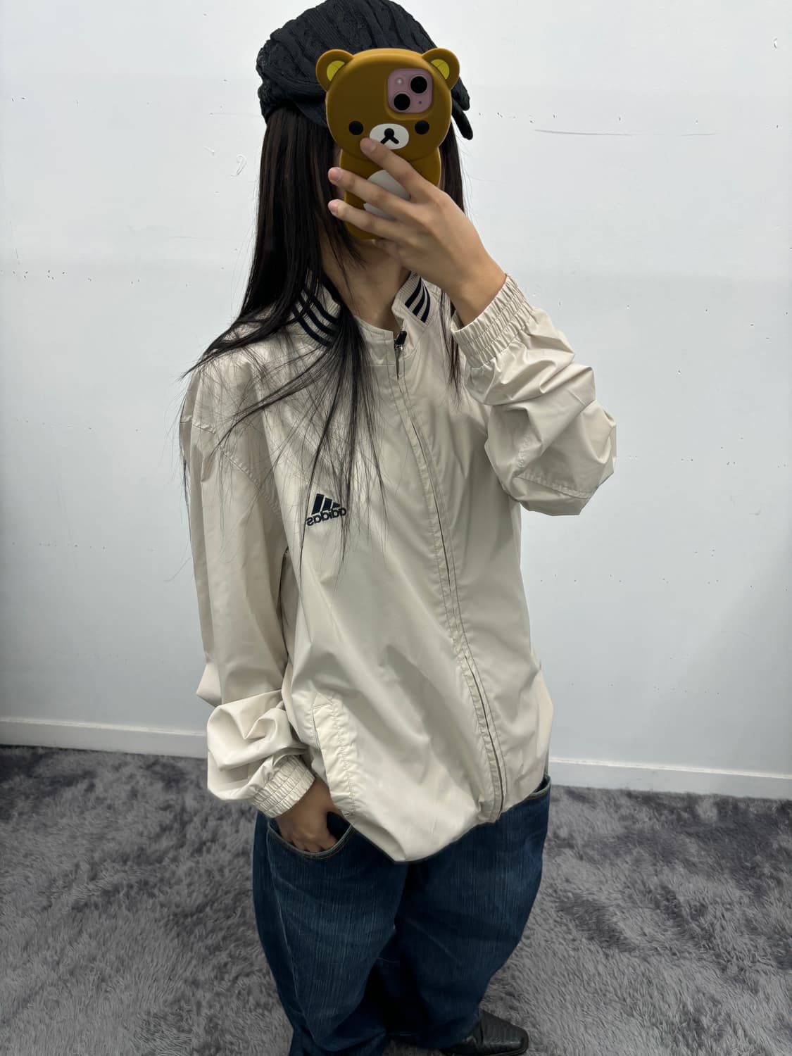 에비수 오버핏 데님 팬츠 상품이미지4