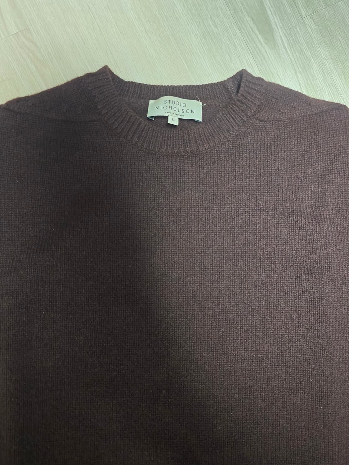 스튜디오니콜슨 헤밀 니트
- L 사이즈 상품이미지3