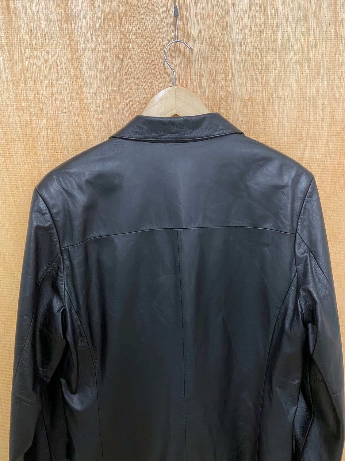 VTG leather blazer jacket 빈티지 레더 블레이져 자켓 상품이미지4