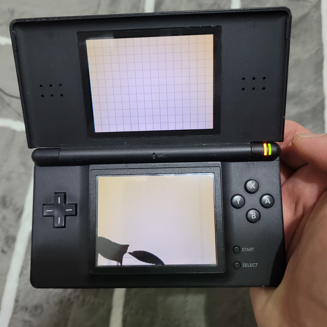 검정색 닌텐도 DS Lite 부품용 상품이미지8