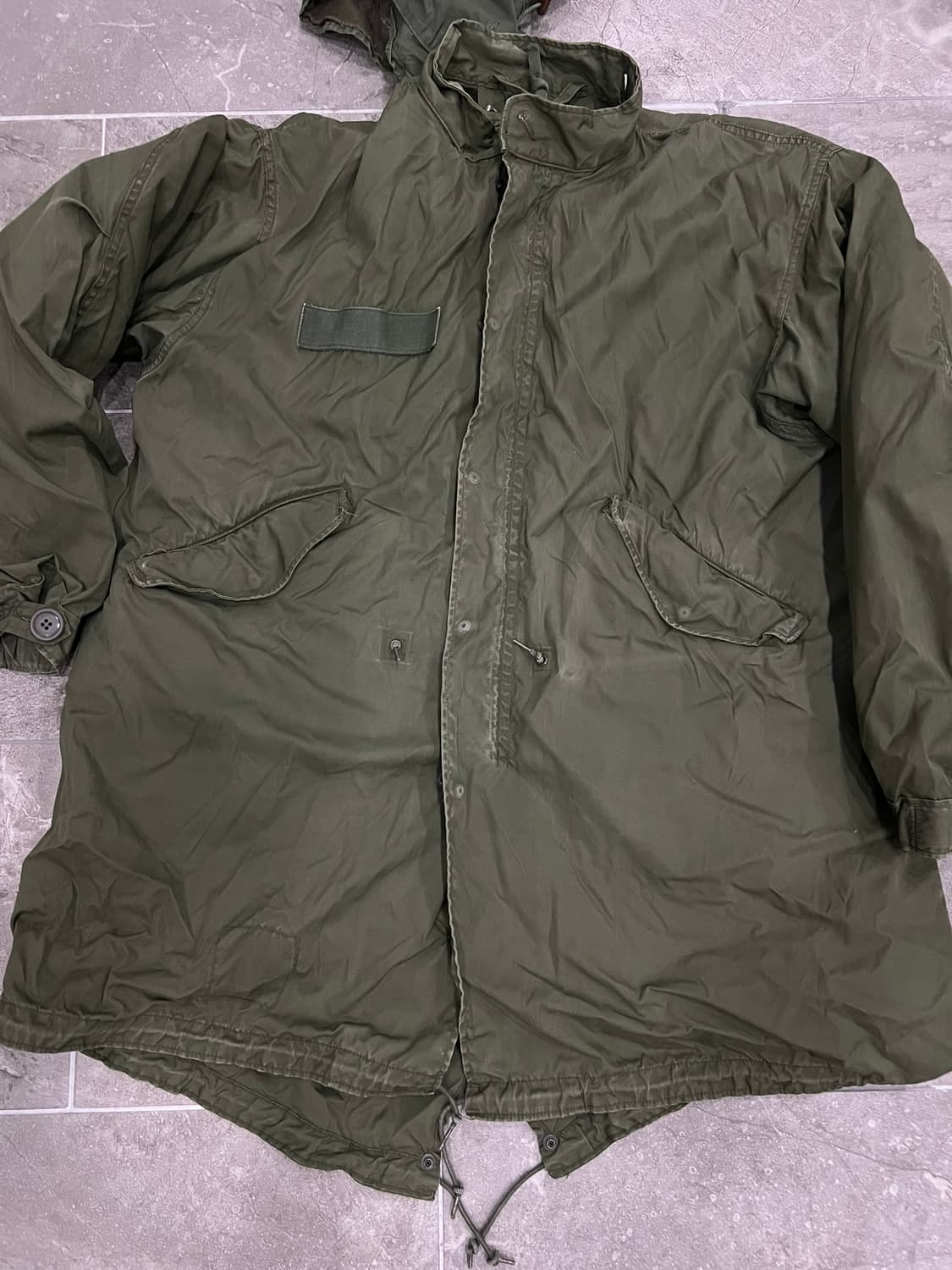 (M) M65 피쉬테일 오리지널 개파카 풀셋 상품이미지8