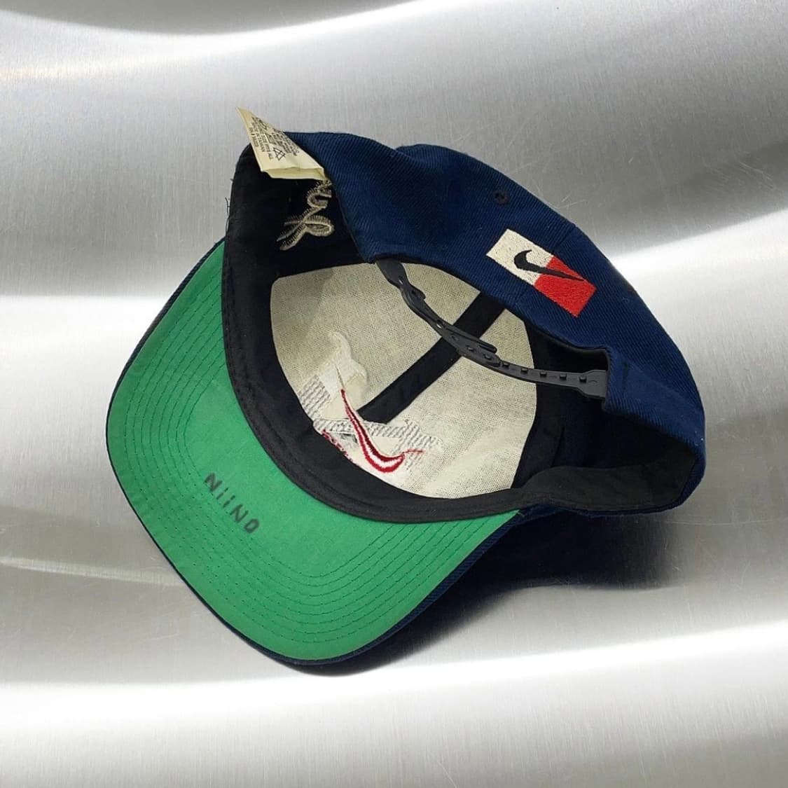 나이키 네이비 스우시 캠프캡 상품이미지3